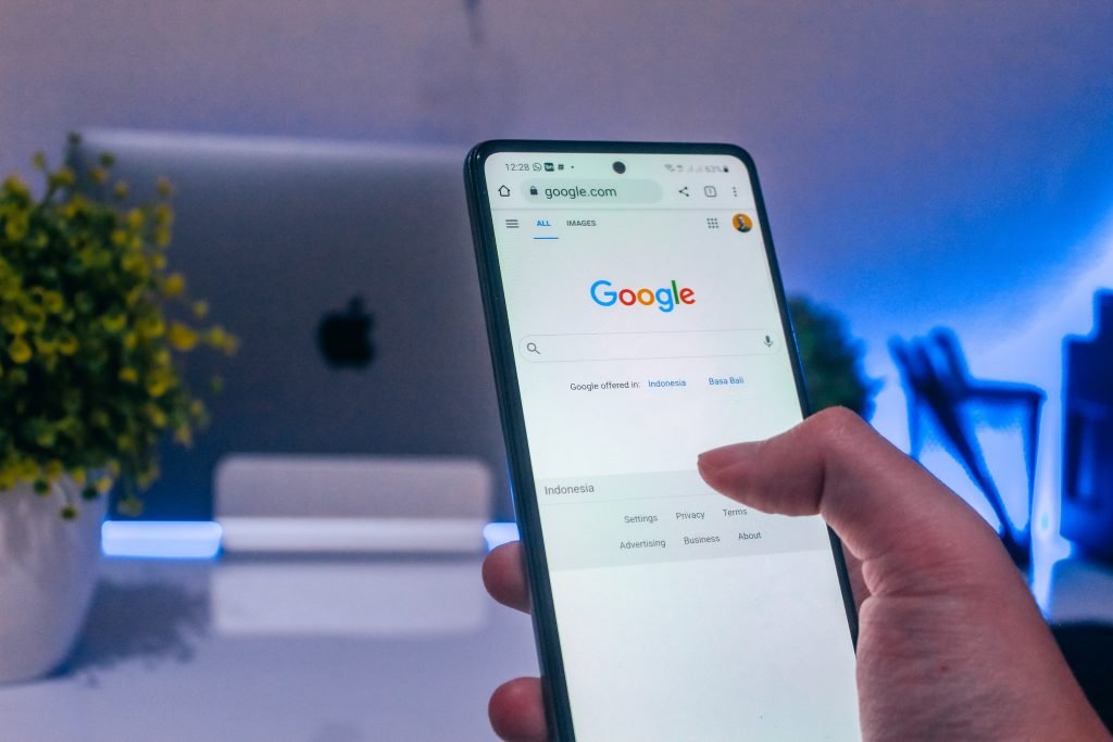 Google's landing page